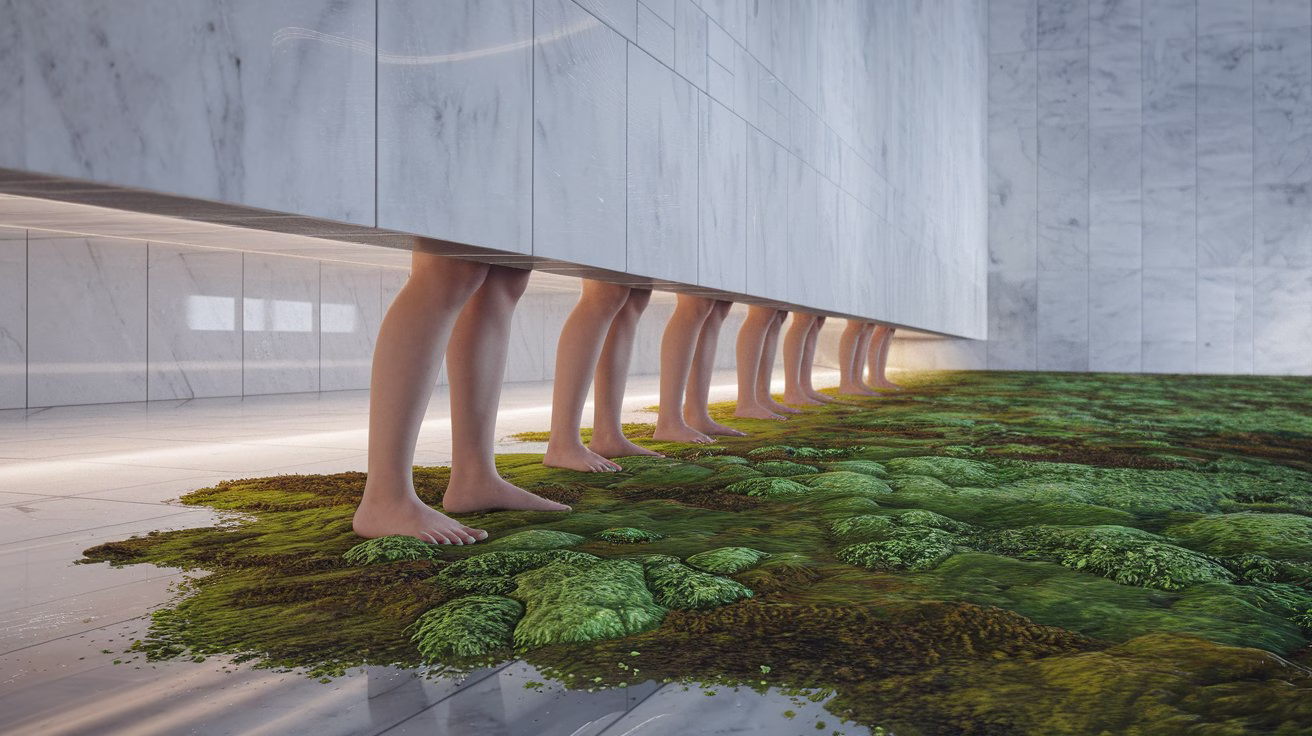 sensory design of floor