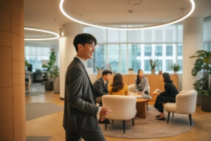 符合意識化經濟的辦公空間設計，具彈性設計和軟性分區